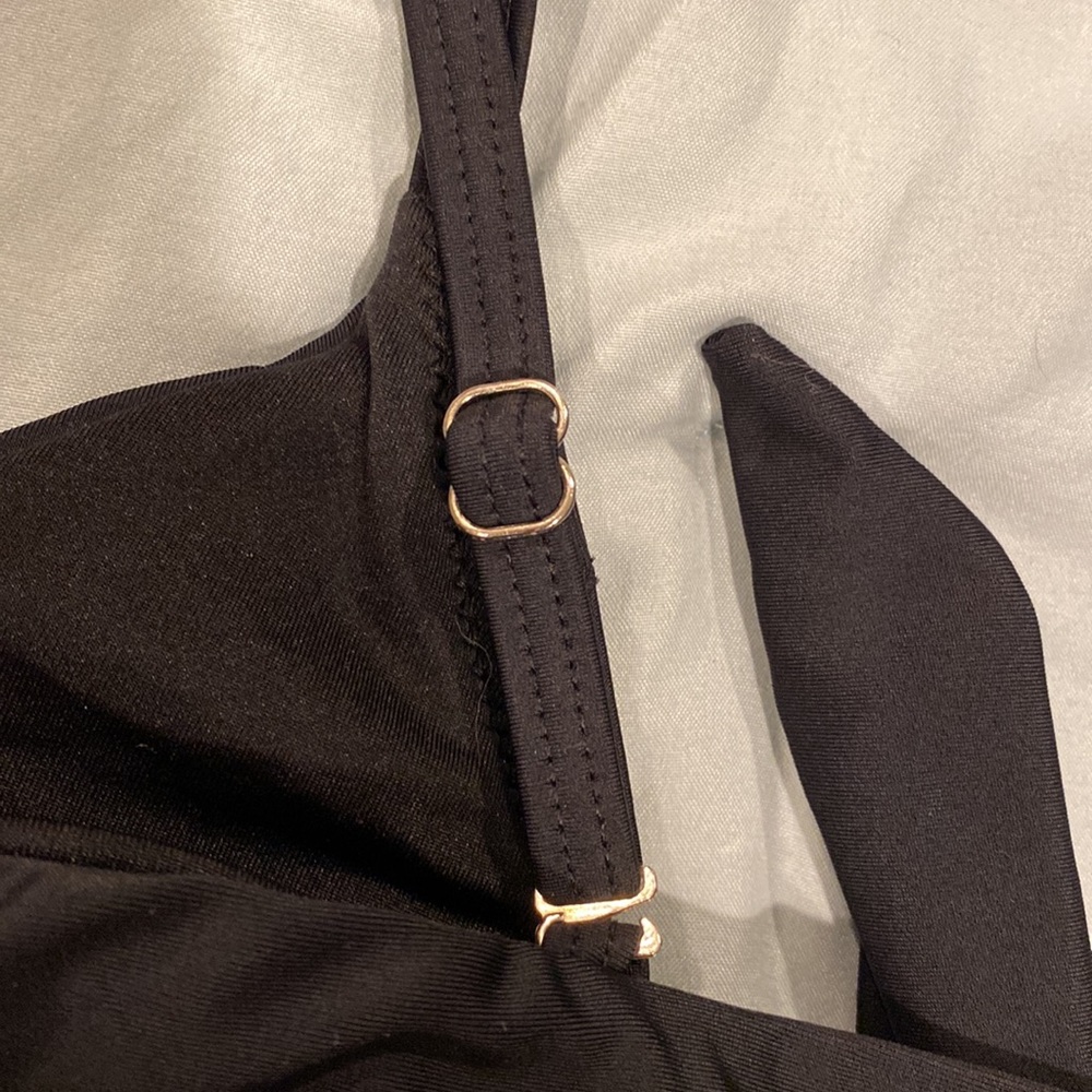 Barely Worn, High Waisted, Black Bathing Suit - Picture 9 of 10